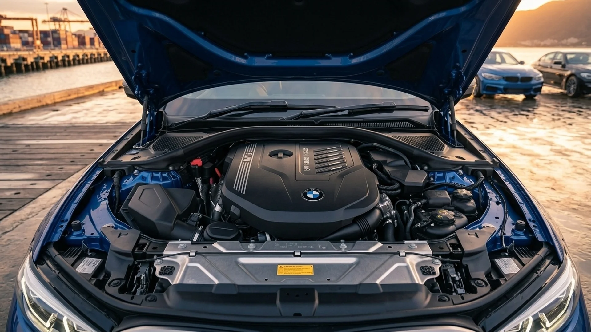 BMW B58 3.0-litre TwinPower Turbo inline-6 engine bay closeup